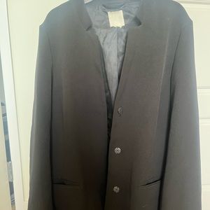 All black H&M blazer